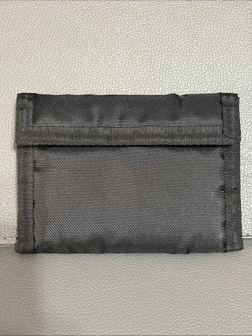 Nike Black Bifold wallet with Velcro closure